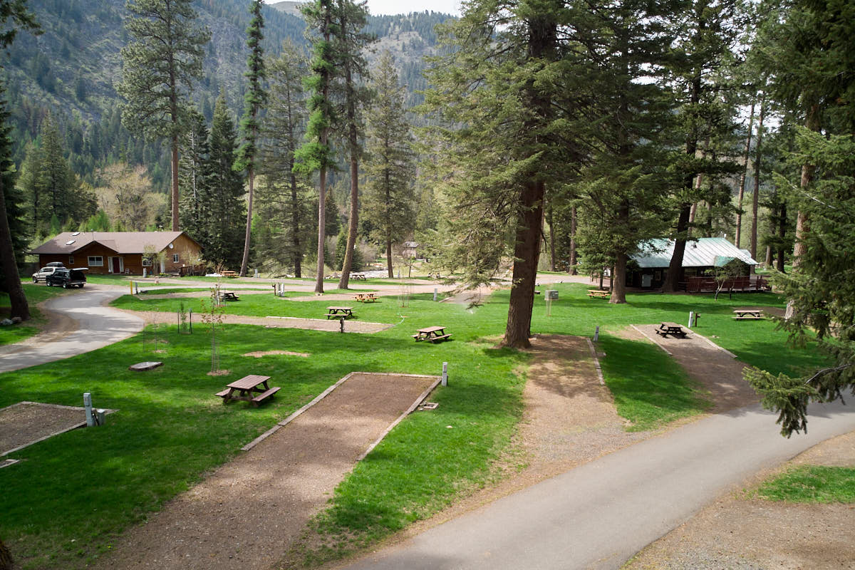 Park at the River - Full-Hookup RV Sites